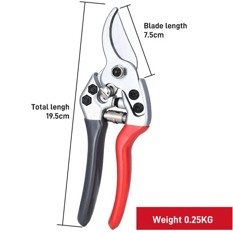 Sécateur de jardinage pour arbres fruitiers, ciseaux à branches, évitement des branches, cisailles économes en main-d \'œuvre de jardin