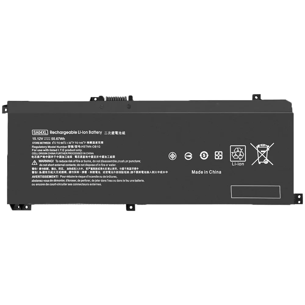 NEW SA04XL 15.12V 3470mAh Laptop Battery For HP Envy X360 15-DR 15-DR0010TX Series Notebook HSTNN-OB1F HSTNN-OB1G HSTNN-UB7U