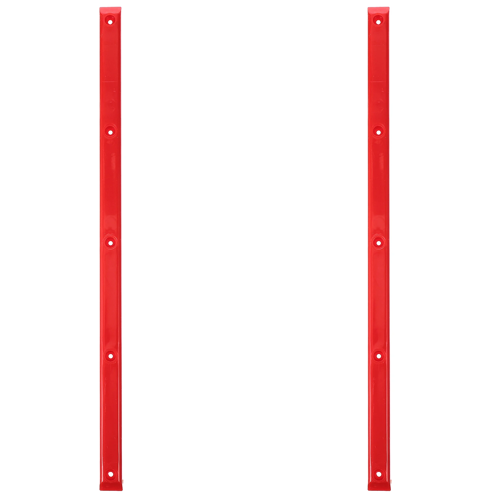 

2 Pcs Skateboard Bumper Deck Guard Anti-collision Rail Guards for Skateboards Ramp Supplies