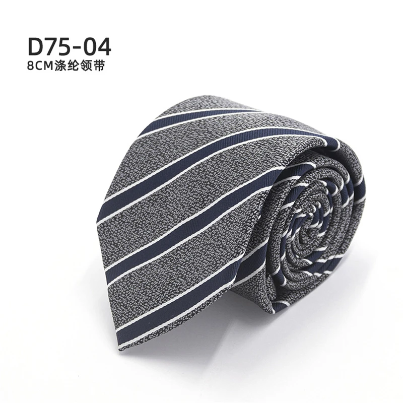 8cm Tie For Men Business Stripe Necktie Fashion Shirt Wedding Accessories Cravatte Uomo 2022 Gravatas De Luxo Para Homens