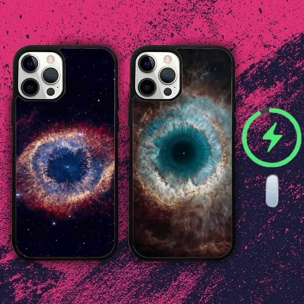 

Space For Galaxys Phone Case For iPhone 16e,16,15,14,13,12,11,Plus,Pro,Max,Mini Magsafe Magnetic Wireless Charging