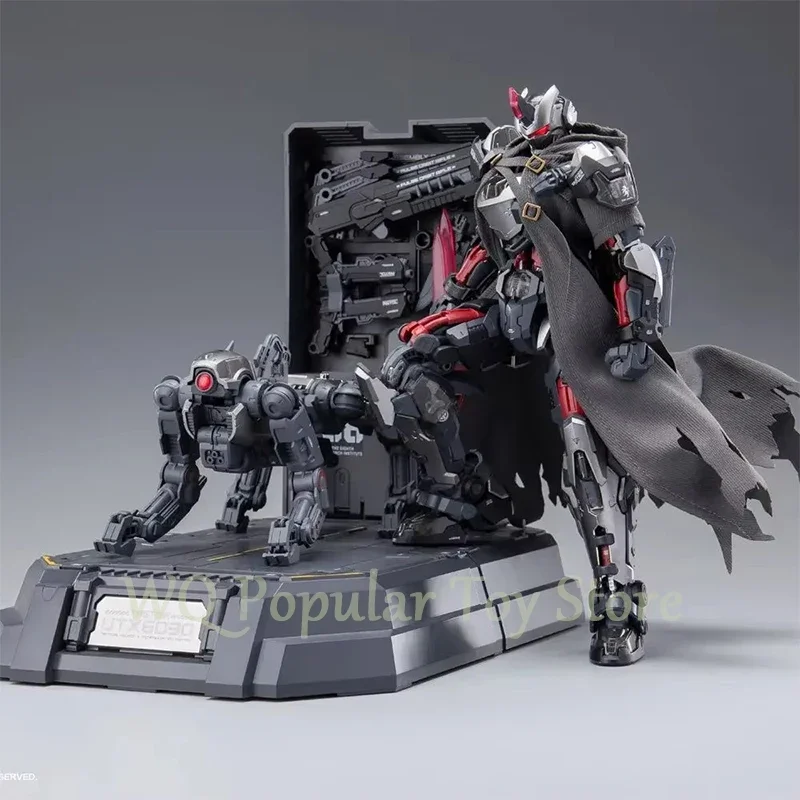 19cm Over Zero Hemoxian UTX-6030 Tastier Model Action Figure Mechanical Dog Model with LED Assembled Model Collection Toys Gift