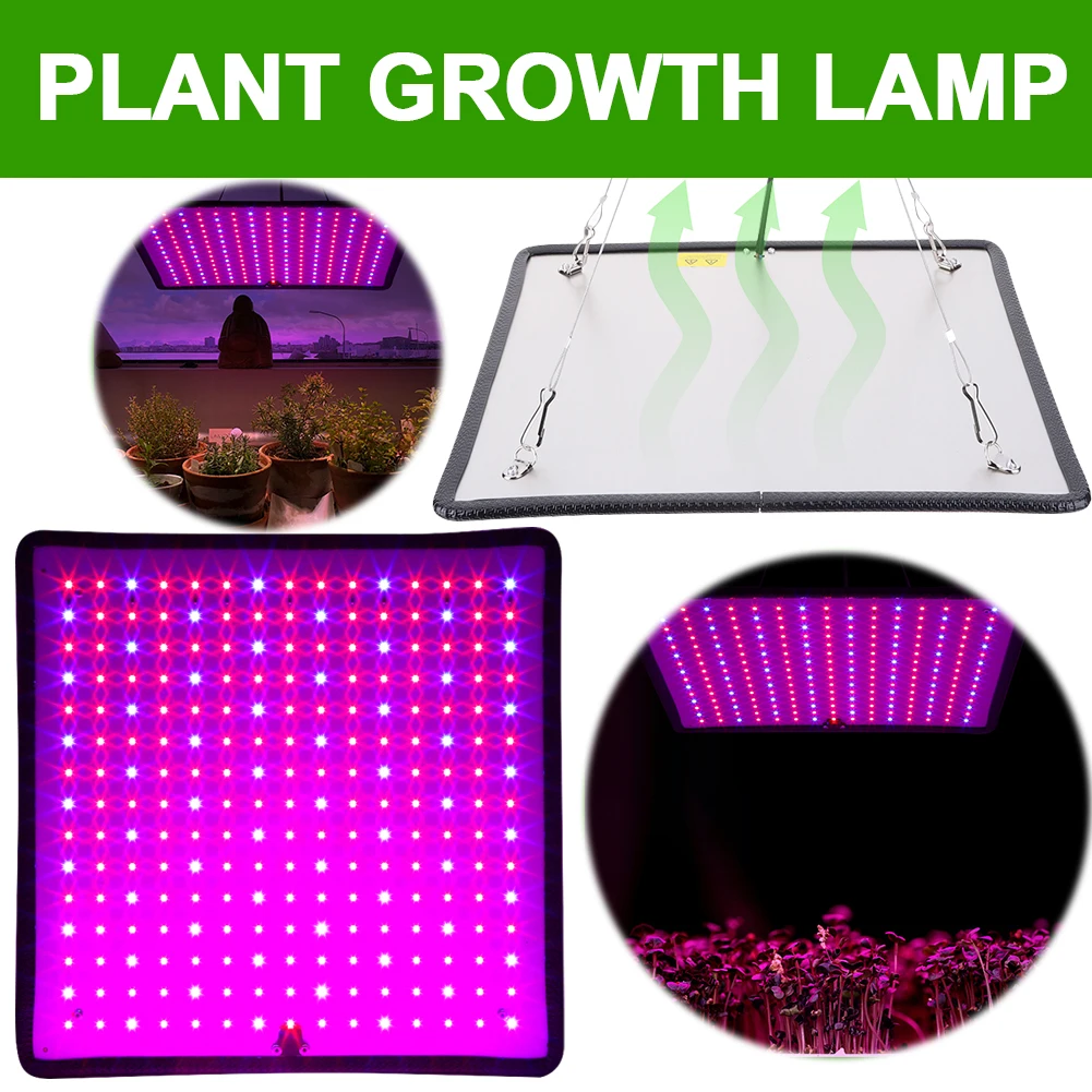 

Phyto Lamp 45W 225 LED Phytolamp For Plants Full Spectrum Led Cultivation Plant Grower Indoor Culture Led Grow Lamp UV Lamp ﻿