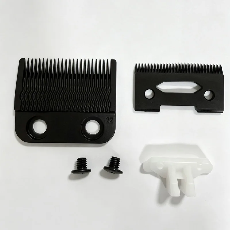 Replacement Trimmer Blade for BaBylissPRO FX8022G FX8022B Titanium Metal-Injection Molded (MIM) Precision Fade Blade (BLACK)