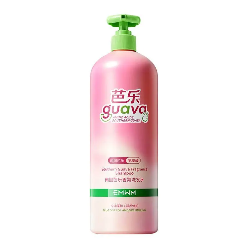 Guava Scented Shampoo Amino Acid Oil Control Anti-Dandruff Itch Relief Smooth Long-Lasting Fragrance