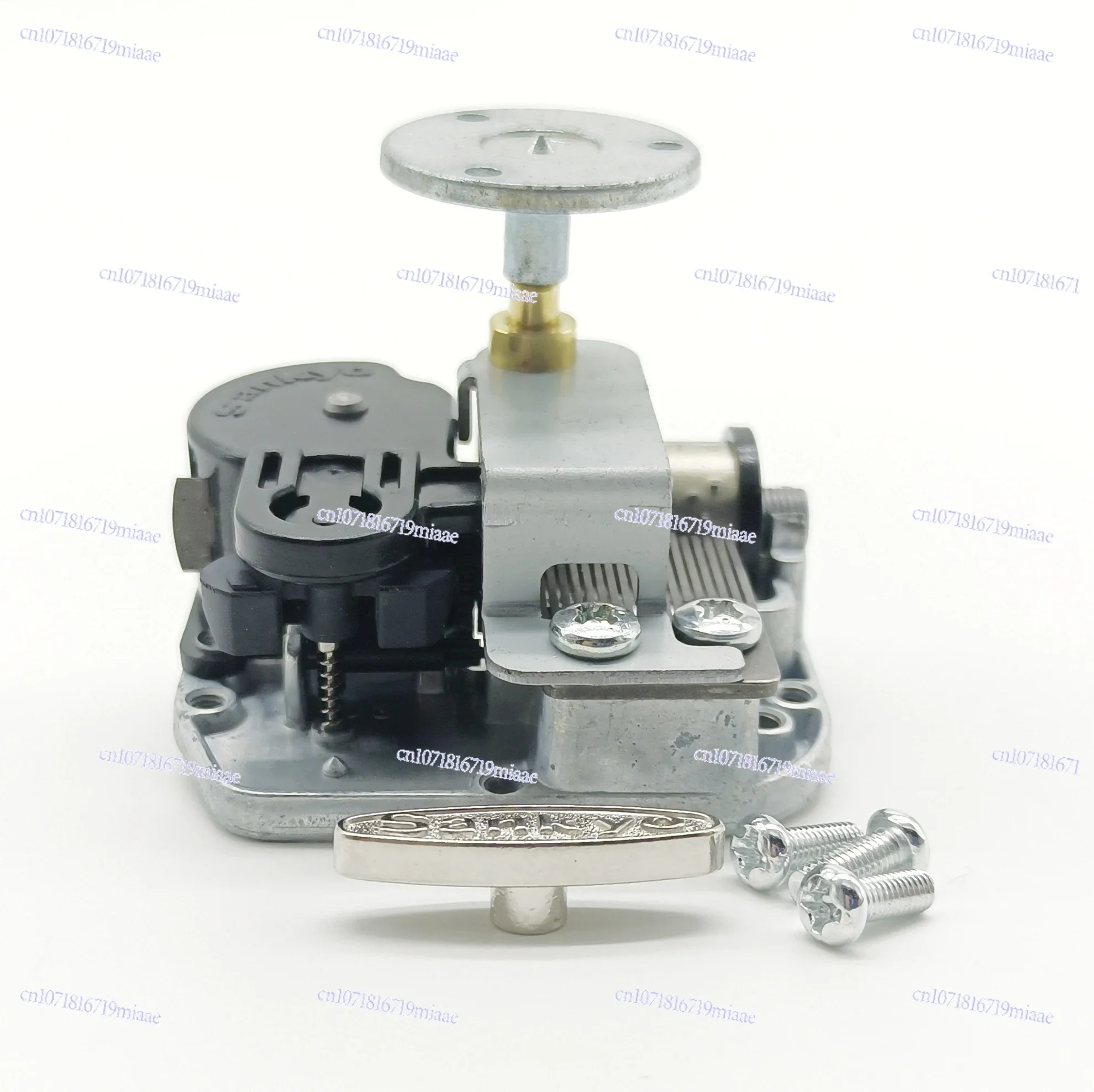 DIY handmade special iron bracket rotating SANKYO sound box movement (turntable diameter 24mm and height 10mm)