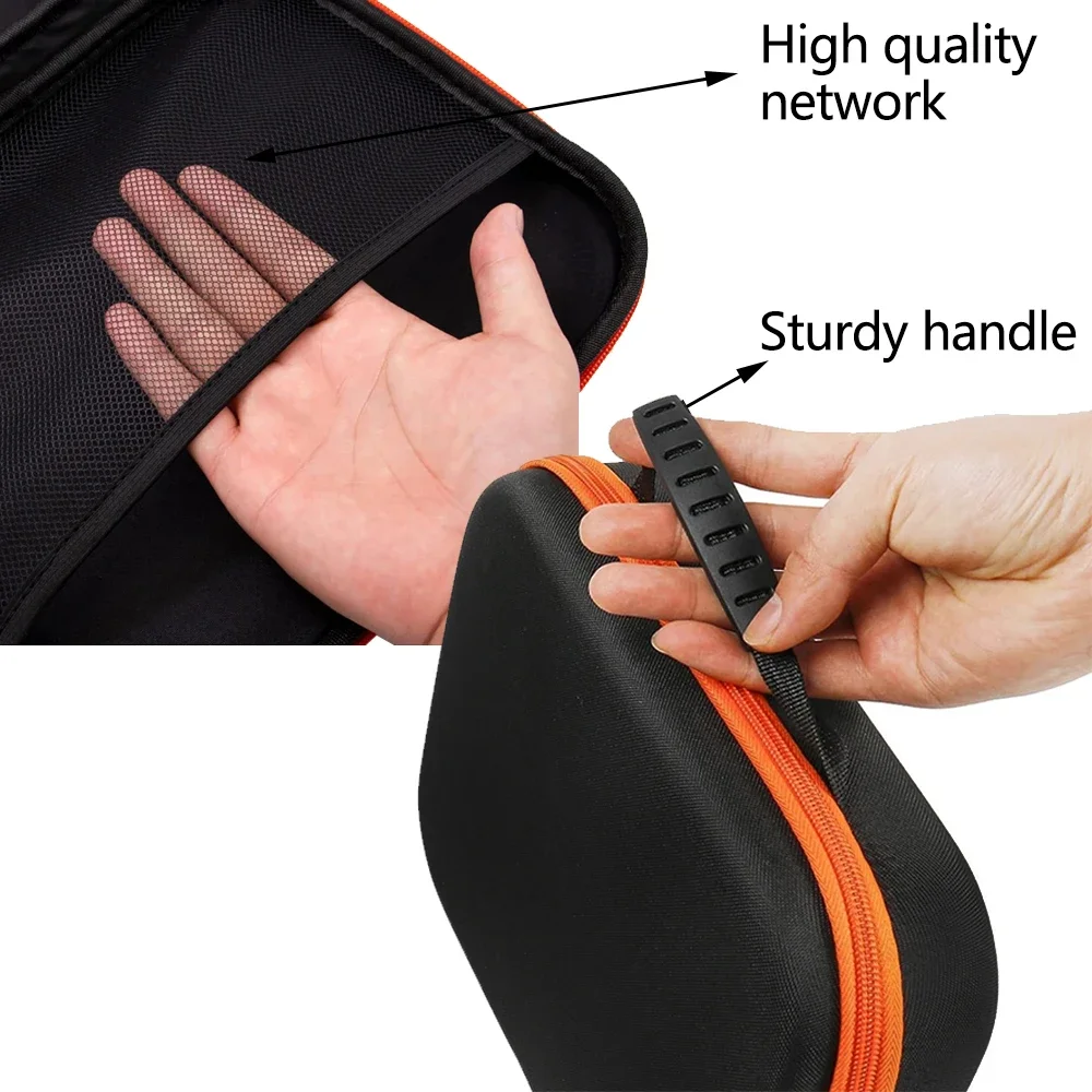 Hard Tools Case EVA Storage Bags Protective Bag For Drill Tool Kit Large Capacity Electrician Hardware Zipper Bag Carrying Box