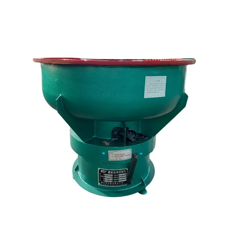 250L Electric Vibratory Tumbling Polisher Buffing Machine Variable Speed for Jewelry Metal Jade Polishing And Finishing Tool