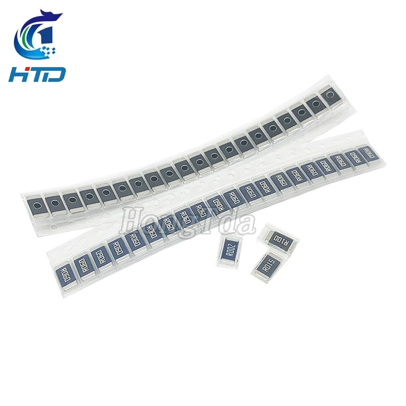 20PCS 2512 SMD Alloy Resistor 2W 1% Resistors R001 R002 R003 R004 R008 R009 R010 R012 R015 R020 R025 R060 R070 R100 R200 R500