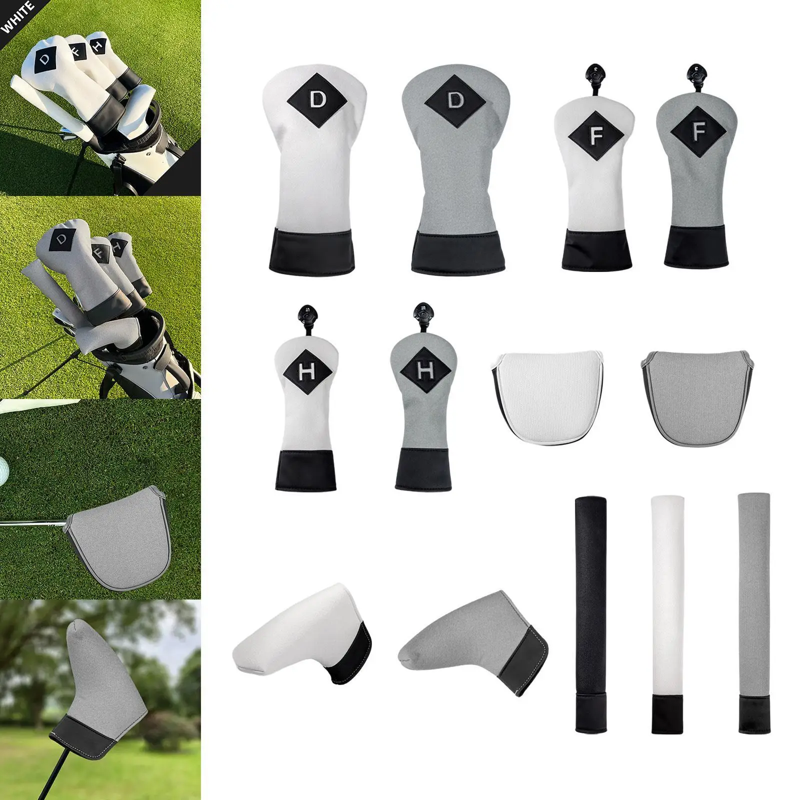 

Club Golf Headcover Fairway Wood Headcover Driver Fairway Fit Golf Club Golf Accessories, for Women