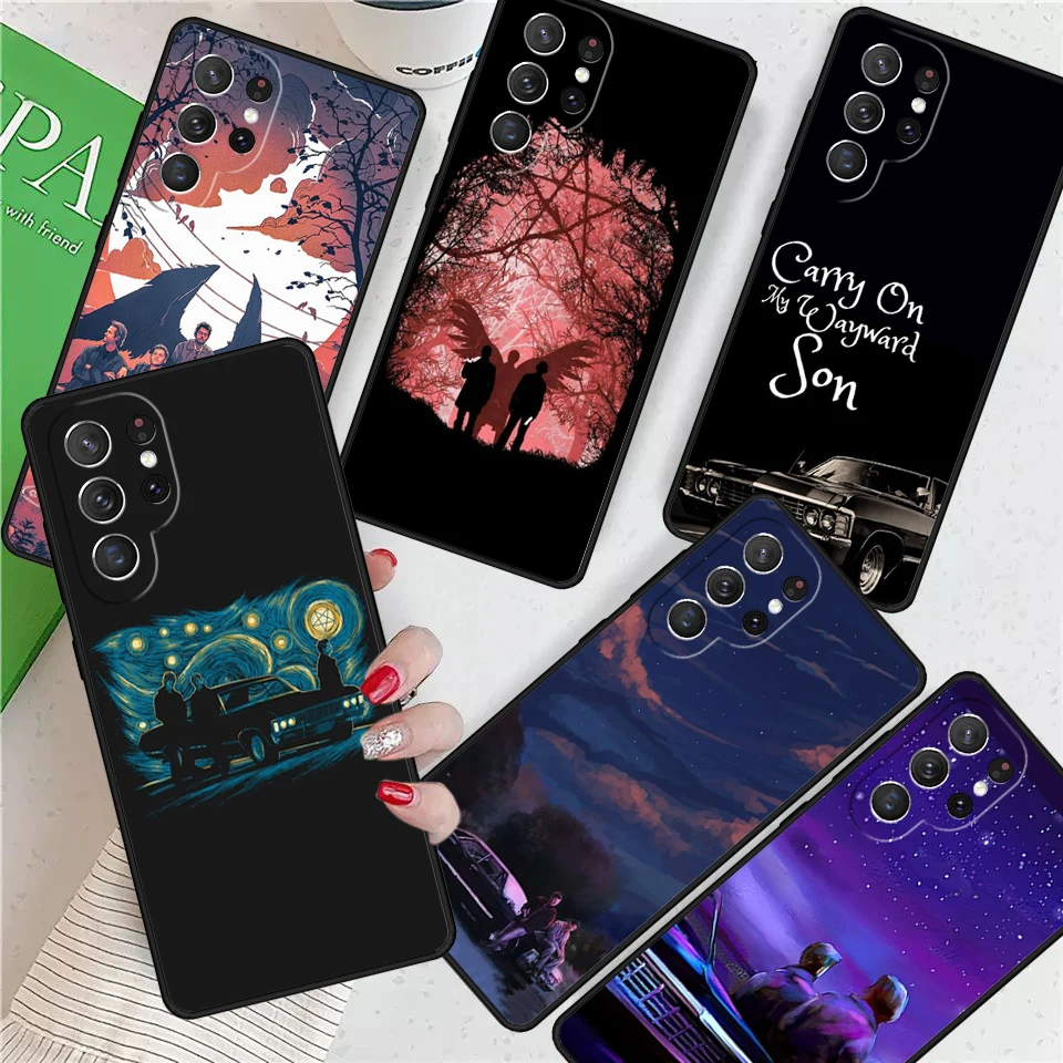 Supernatural For Samsung Galaxy S24 Ultra S21 S22 S8 S9 S10 5G Note 10 20 Plus FE S23 Phone case Cover Coque