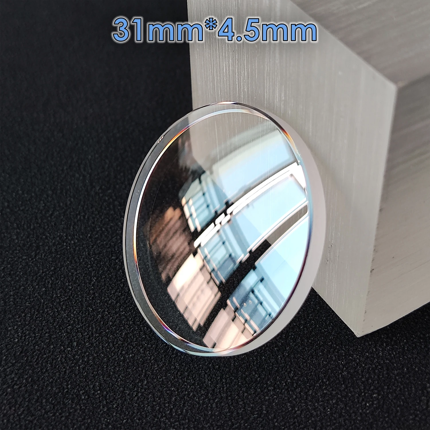 31mm*4.5mm Sapphire crystal Watch Mirror Bubble projection AR-Coating Antireflection film suit for Refit watch mirror accessory