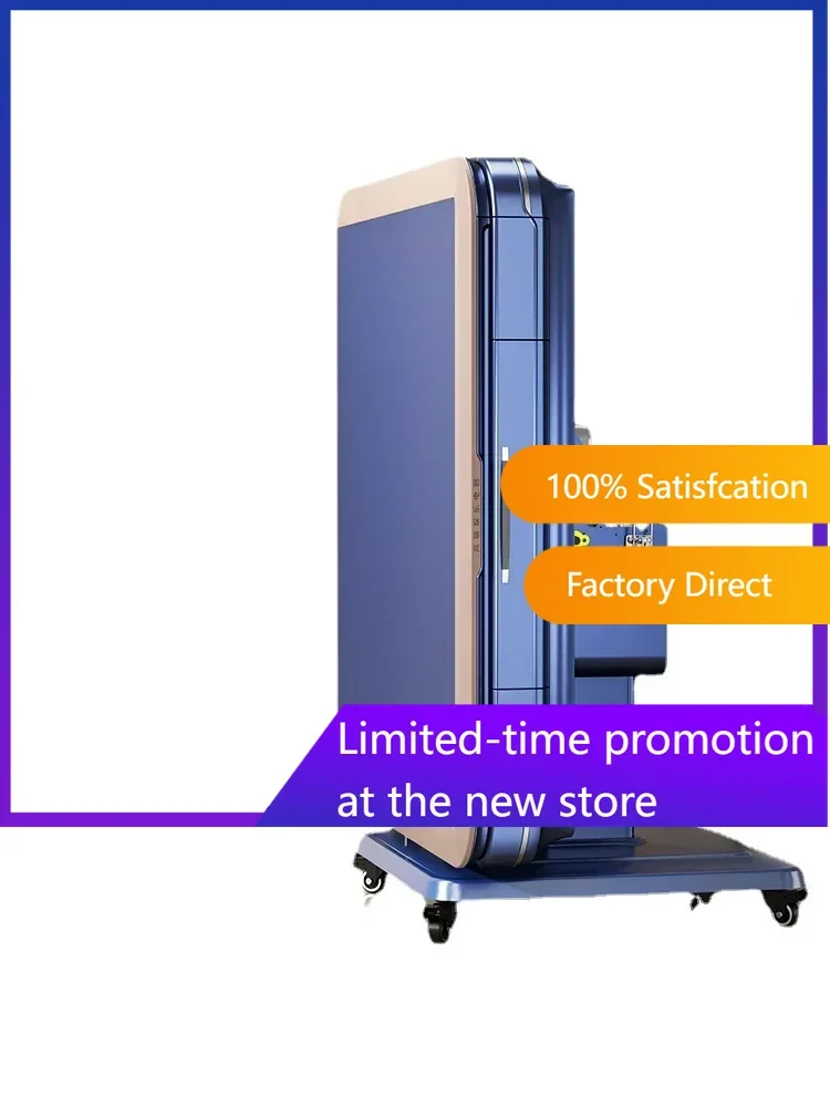 Heating Mahjong Machine Automatic Household Folding Mahjong Dining Table Dual-Use Bass Mahjong Table