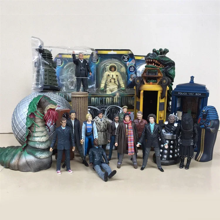 Genuine Anime Peripherals Action Figure Doctor Who 10 11 Generation Alien 5-inch Movable Model Ornaments