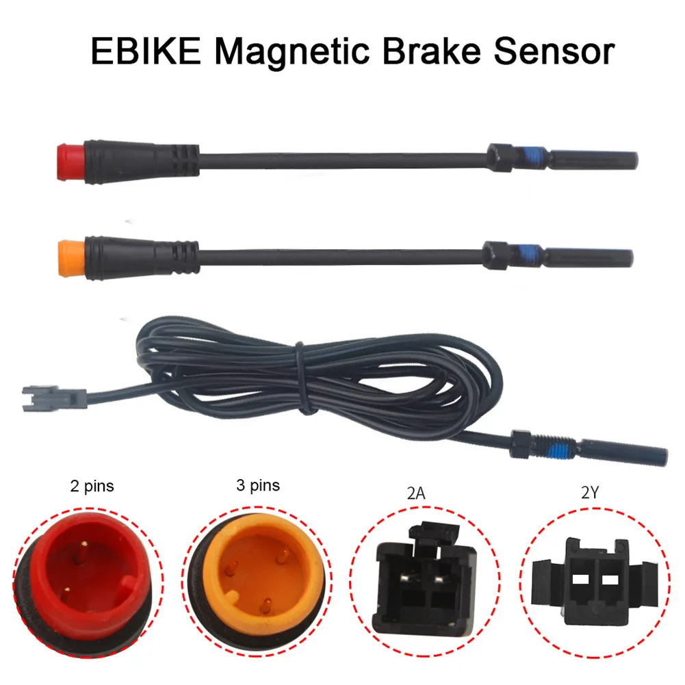 Magnetic Activated Brake Sensor Ideal for Electric Bicycles Offers Both Two Pin and Three Pin Connection Options