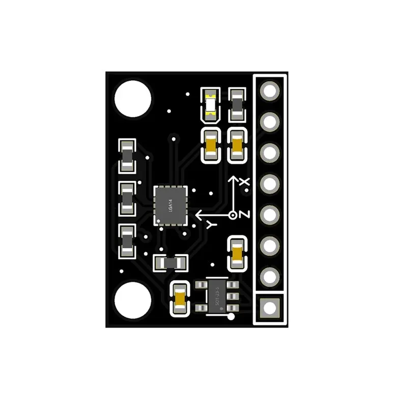 A32T-ICM45686 Modulo sensore a 6 assi Modulo sensore giroscopio accelerometro 6DOF ad alte prestazioni Supporta SPI e IIC