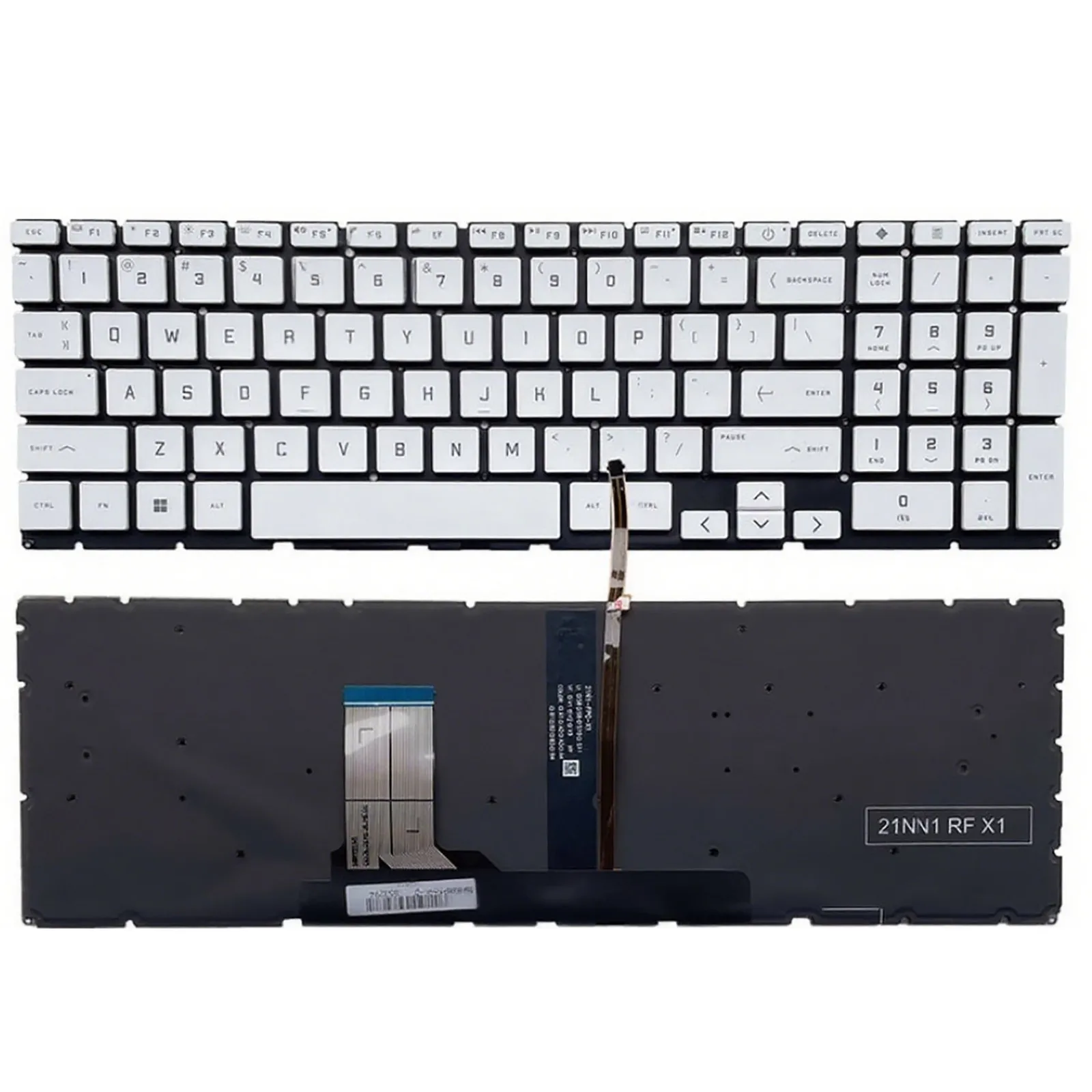 

US layout for HP Victus 7/8/9 16-D 16-E 16T-D 16-R 16-S 15-FA FB TPN-Q263 Q264 Q278 C169 C170 TPN- Q264 Q279 Laptop Keyboard