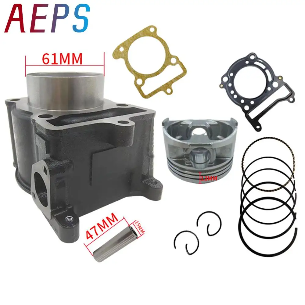 Kit de cylindre d'alésage 180CC 61MM pour Yamaha majesté 125 SMAX125 YP125 ZF125T