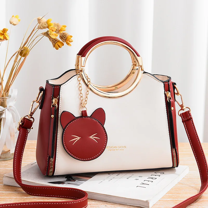 

Fashion Women's Large Bags Autumn and Winter New Elegant Women's Bag Korean Style Fashionable Shoulder Messenger Bag All-Matchin