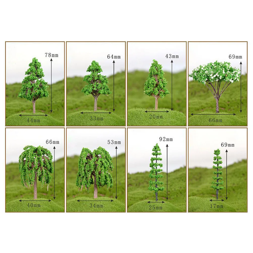 

Large Size 78X44Mm Artificial Mini Treeelegant Office Home Kitchen Fireplace Pool Miniature Garden Landscaping Decor Simulation