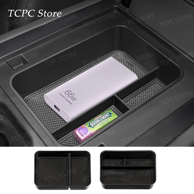 

For BYD Formula Leopard 8 2024 2025, DENZA B8 Auto Parts Car armrest box storage box Hidden storage box Silicone anti slip pad