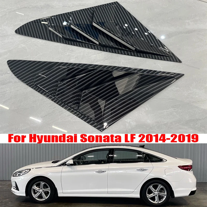 Personalized exterior modification parts for car window louver decorative frame For Hyundai Sonata LF 2014 2015 2017 2018 2019