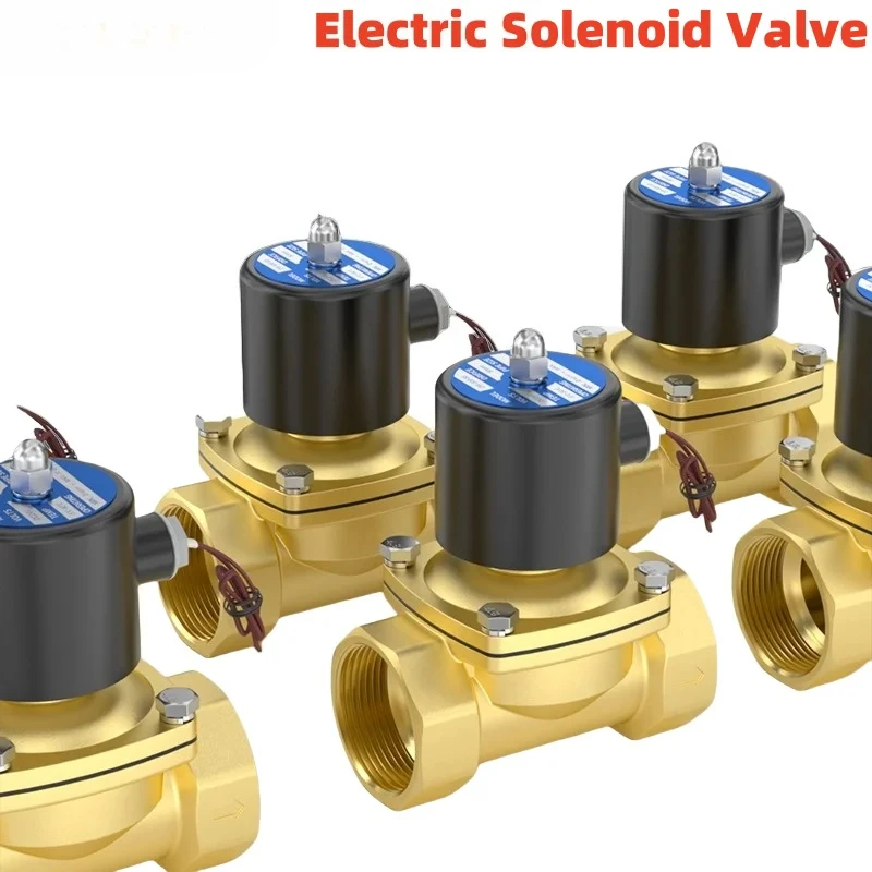 Electric Solenoid Valve DN8/10/15/20/25/32 Normally Closed Pneumatic for Water Oil Air 12V 24V 220V  1/4