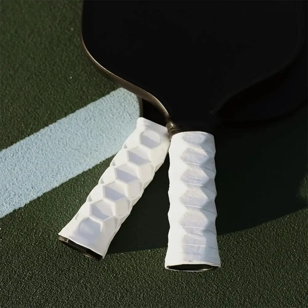 Silicone Pickleball Paddle Grip Cover Handle Padel Accessories Silica Gel Undergrip Reusable Non-Slip Pickleball Racket Overgrip