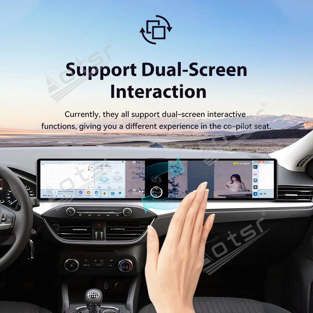 

Android 13 OS 12.3" Dual Screen For Mazda Atenzav 2017-2019 Original Car Non-Destructive Installation Player Stereo Head Unit