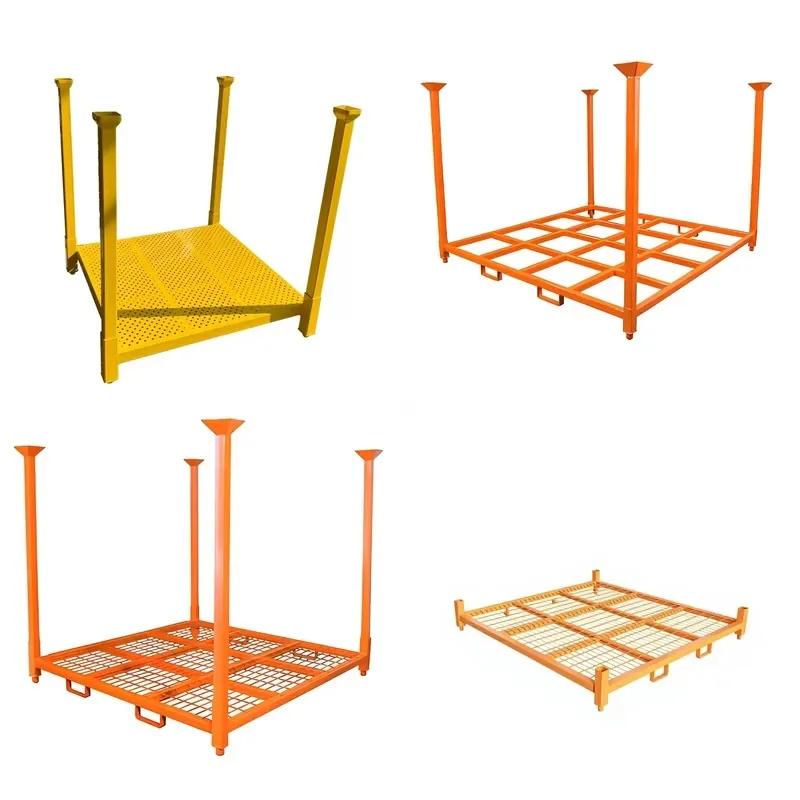 Steel Tubular Stackable 5-Layer Light-Duty Shelf Industrial Tire Storage Rack with Galvanized Corrosion Protection