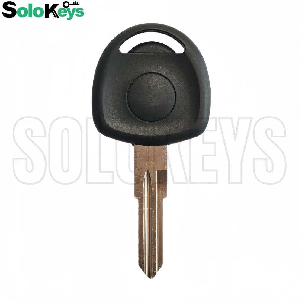 10Pcs/Lot SOLOKEYS Replacement Transponder Key Shell Fob For Chevrolet Car Flip-top Holder Chip Uncut HU46 YM28 Blade