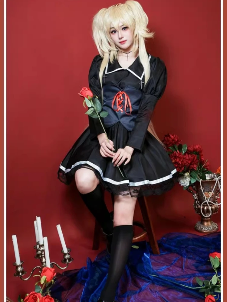 

Tsukiyomi Utau Cosplay Anime Shugo Chara Anime Women Fashion Dress Costume Role Play Clothing Halloween Daily Outfit Stock