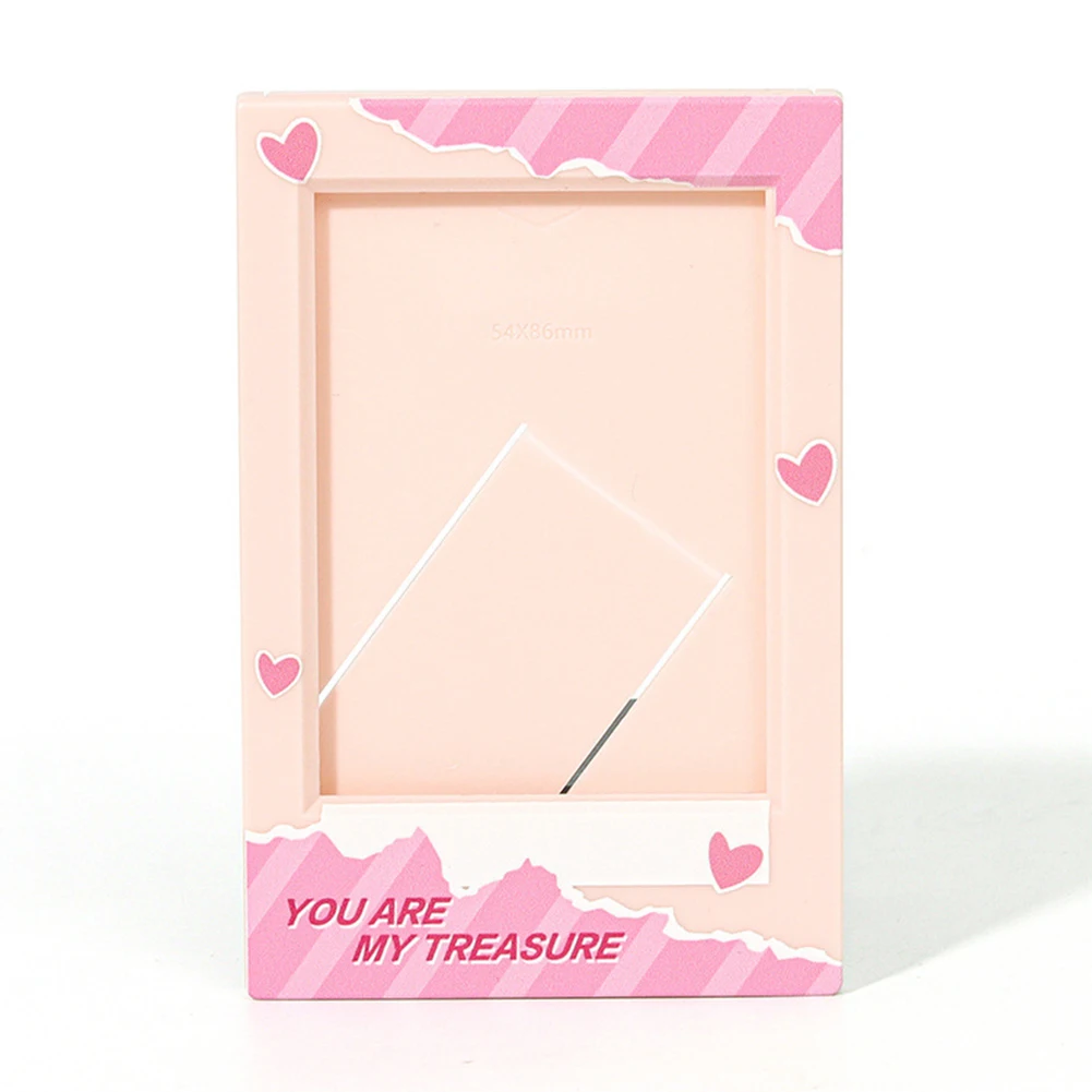Artistic Stand Design Reusable Picture Frame Yellow Colorful Photo Display Options 3-Inch Photo Display Colorful Options