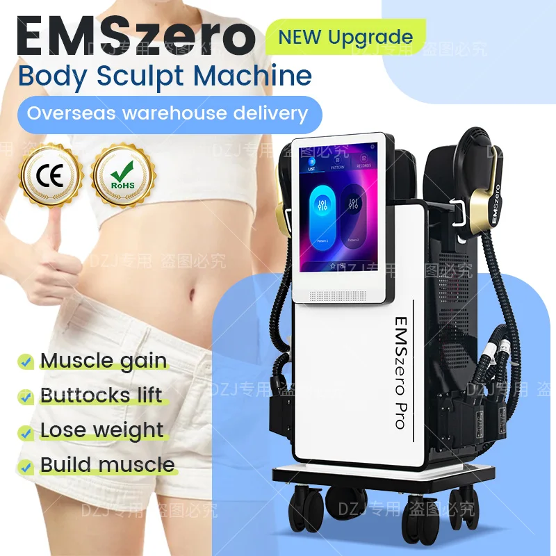 

EMSzero Machine NEO 2025 EMS Body Slim Muscle Stimulation Lose Weight Ultra Sculpt Therapy EMS+EMT/RF 5 Handle Pelvic