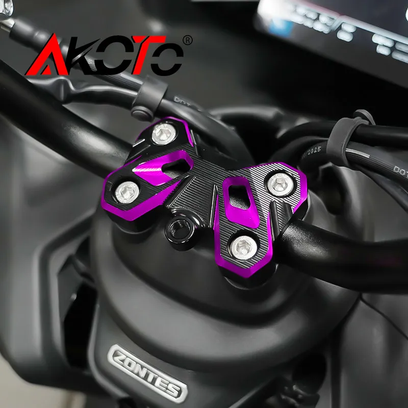 

FOR ZONTES 150 X 150X ZT150X ZT150 2026 2027+ Motorcycles Scooter Accessories Handlebar Clamp Mount Kits Handle Bar Cover Parts
