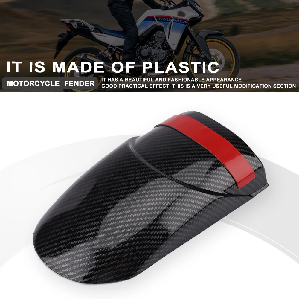 Motorcycle Lengthen Fender For CRF1000L africa twin CRF1100L 2016-2024 XL750 Transalp 2023 Splash Protect plastic Accessories