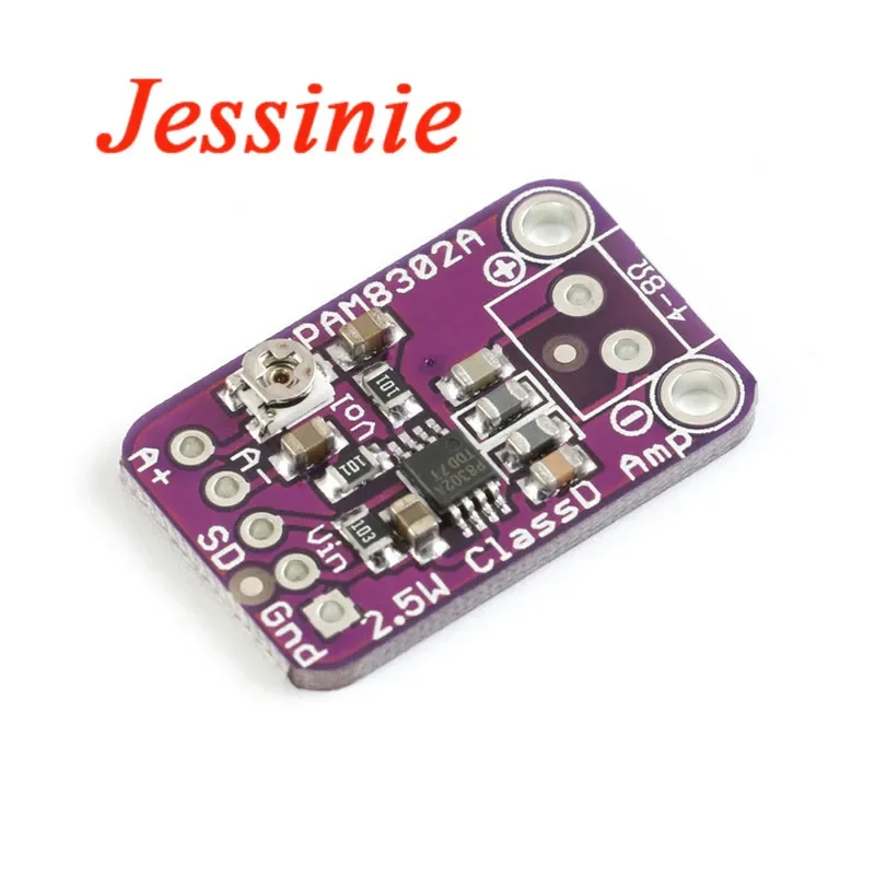 PAM8302A PAM8302 2.5W シングルチャンネルクラス D オーディオパワーアンプモジュール開発ボード