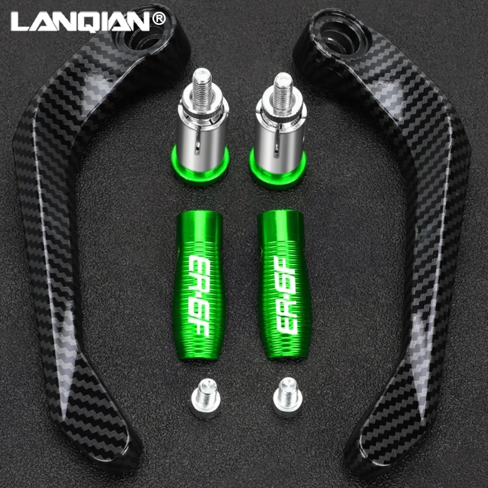 

Motorcycle Brake Handle Protects For KAWASAKI NINJA ER6N ER6F ER-6F Handlebar Grips Guard Brake Clutch Levers Guard Protector