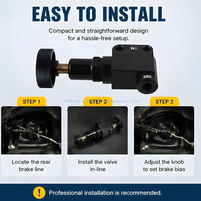 L5BC Rear Brake Pressure Adjuster for Brake Balance Control Projects