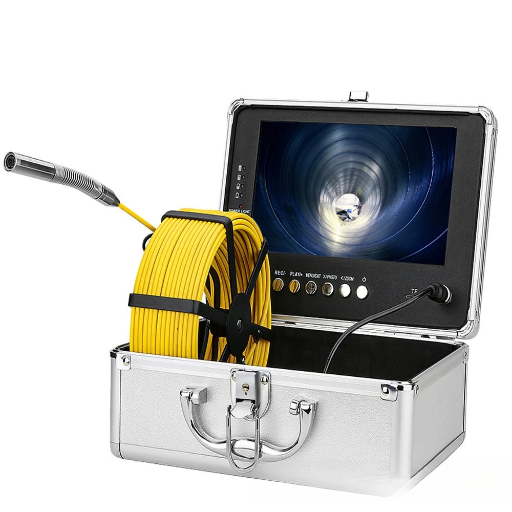 

Sewer 9-inch video pipe endoscope camera 13MM camera clogging instrument foreign trade hot-selling model
