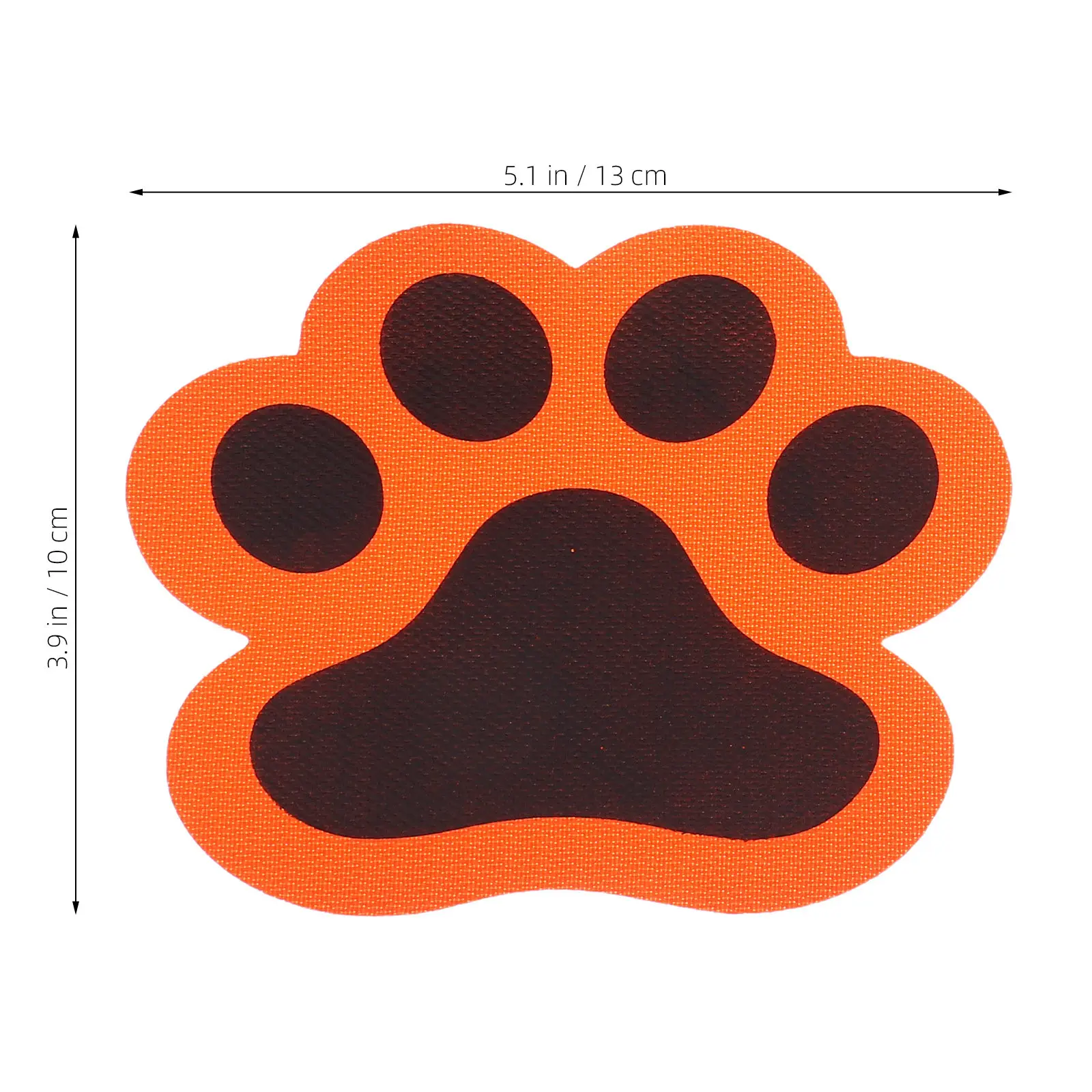36Pcs Cat Paw Carpet Spots Reusable Floor Decals Markers Classroom Rug Teaching Seating Learning Station Supplies