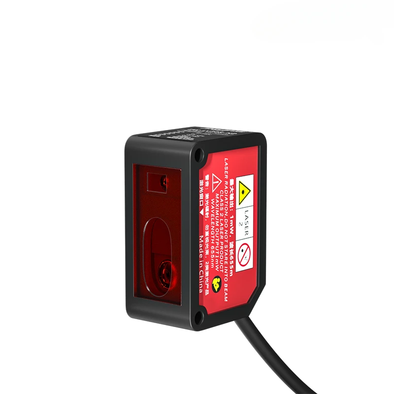 Laser Ranging Displacement Industrial Sensor High Precision Switching Analog