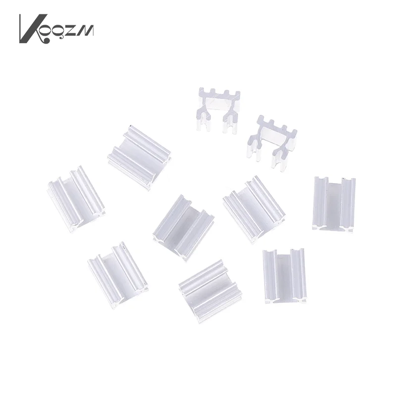 10 Pieces A Lot TO-92 Package Special Delicated Aluminum Radiator For Amplifier DIY Part Triode Heat Sink Upgrade Radiators