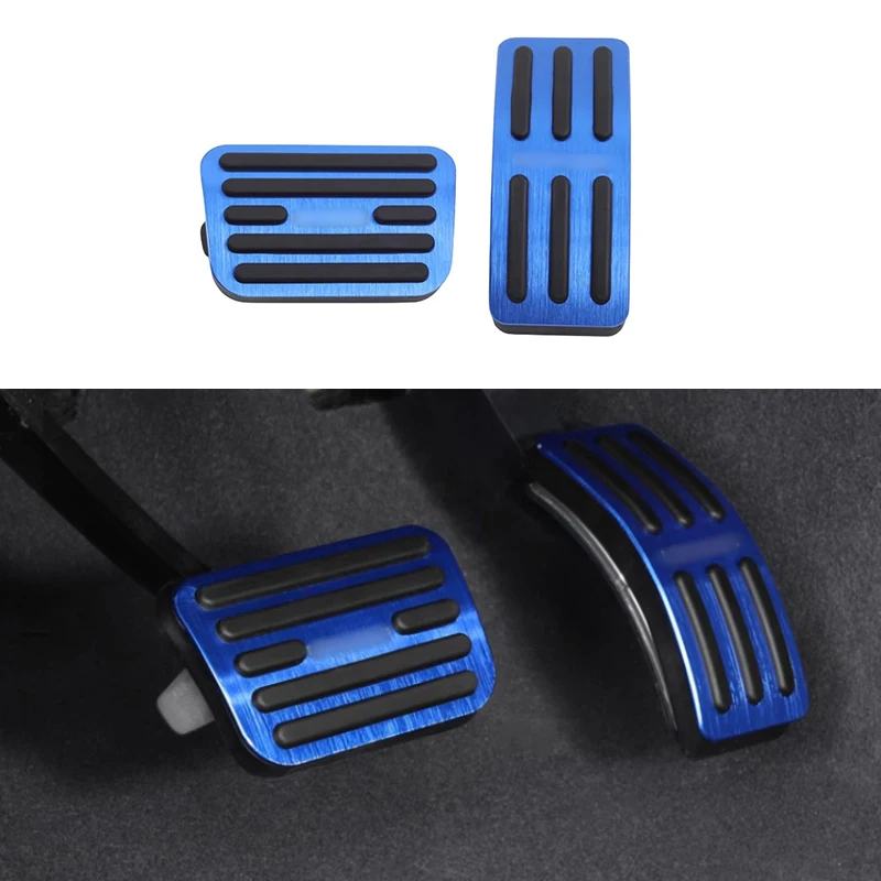 Fit for BYD Leopard 5 Accelerator Pedal Special Aluminum Alloy Brake Metal Anti-slip Pedal Car Interior Modification Accessories