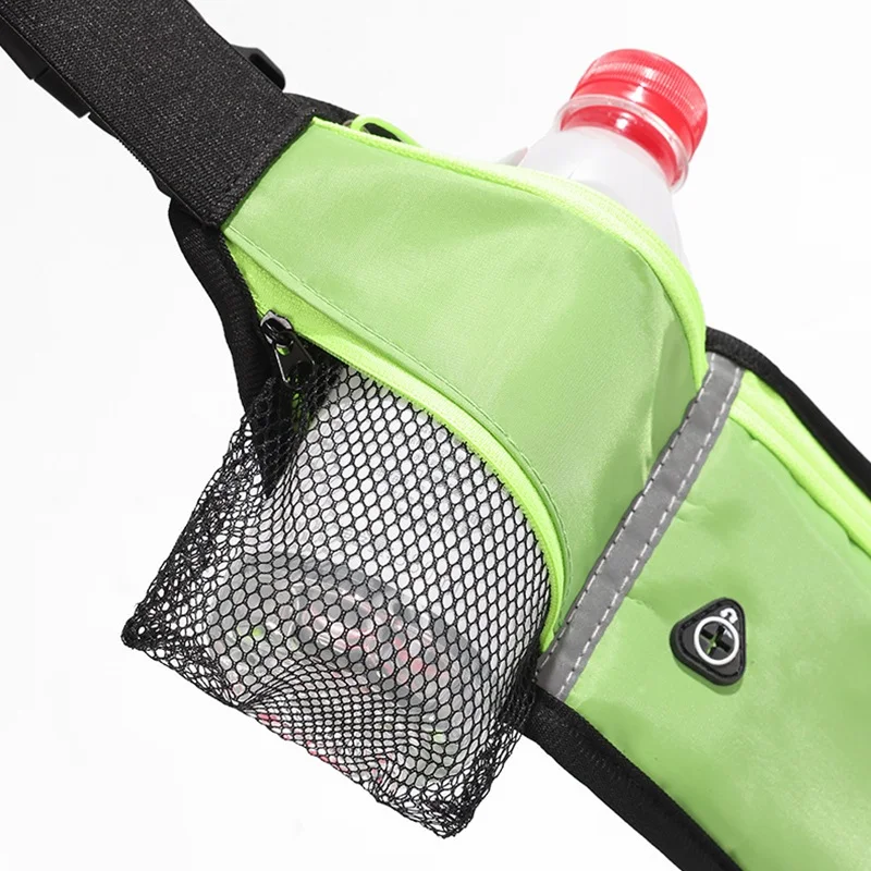 Outdoor Running Waist Pack, Waterproof Fanny Pack with Water Bottle Holder for Hiking - view 2