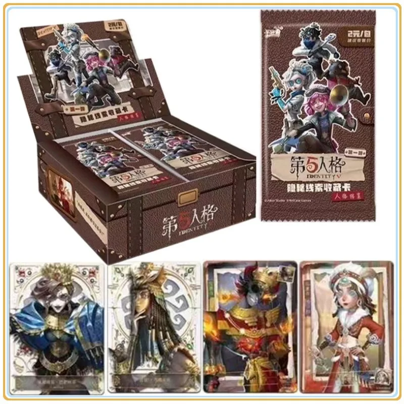

2024 KAYOU Genuine Original Identity V Cards Hidden Clues Pack Rare AR TCR Game Role Collection Cards Children's Toys Gifts