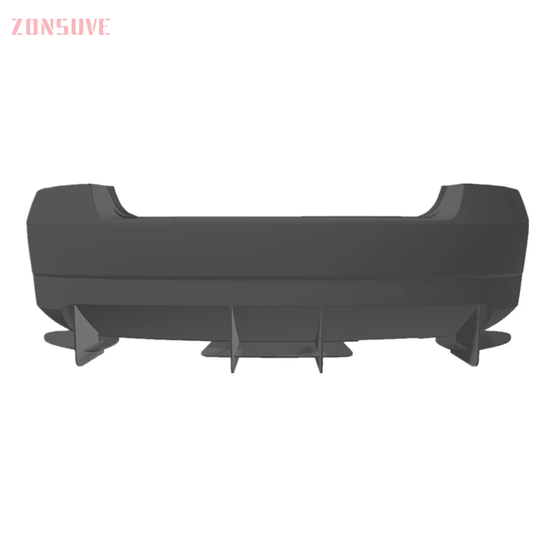 

For Skoda Fabia 2014-2017 Year Rear Diffuser Bumper Lips Spoiler Splitter Body Kit Accessories