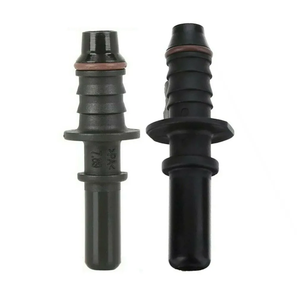 Car Fuel Line Hose Coupler ID8 7.89mm Rubber Nylon Auto Oil Line Hose Coupler Quick Connect Release Carburetor Part