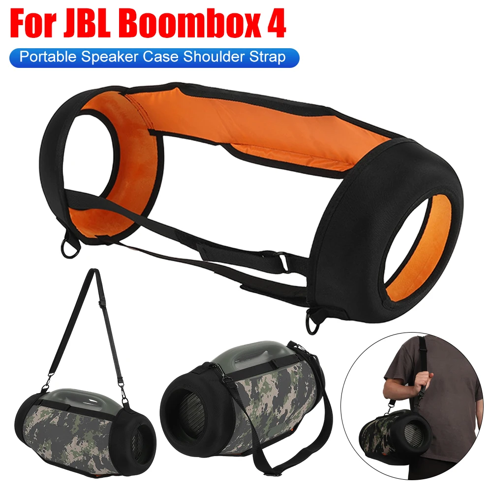 Estuche portátil para JBL Boombox 4, soporte para altavoz, correa para el hombro para BOOMBOX 4, funda protectora, estuches de transporte duros para viajes al aire libre