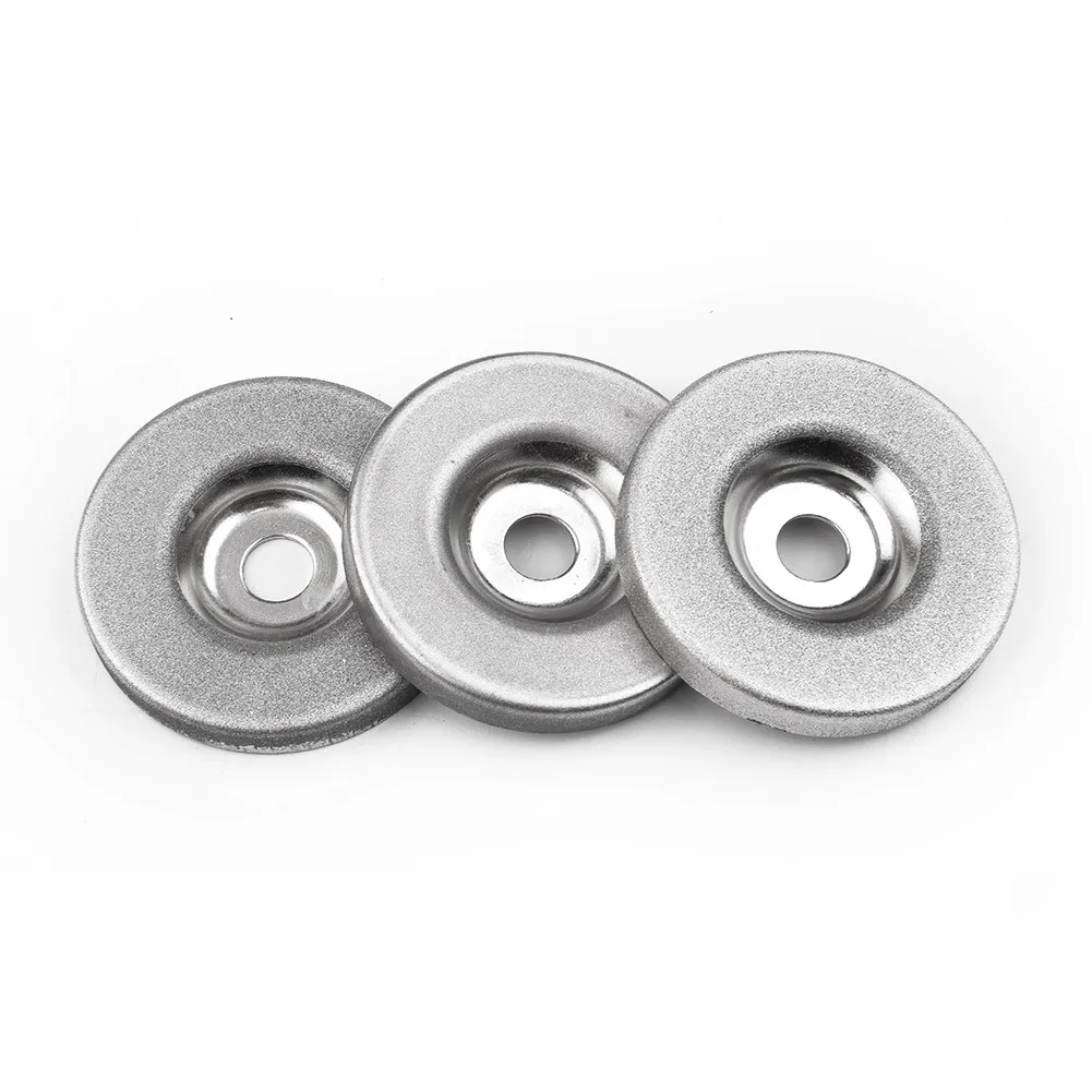 Imagem -02 - Diamante Grinding Wheel Circle Disc Sharpener Multifuncional Elétrico Acessórios Moedor 56 mm 180 Grit 360 Grit 600 Grit